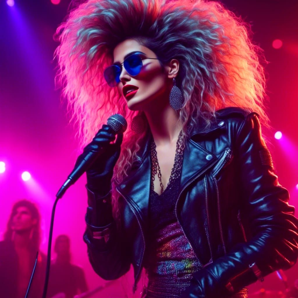 80s Diva Rockstar