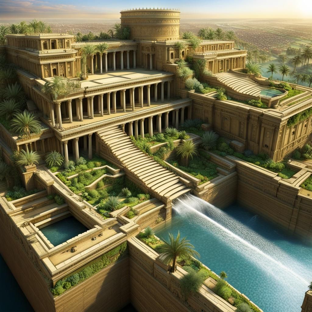 Hanging gardens of Babylon (A)