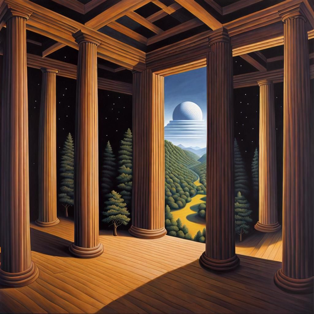 Surreal Optical Illusion Art: Blending Realities