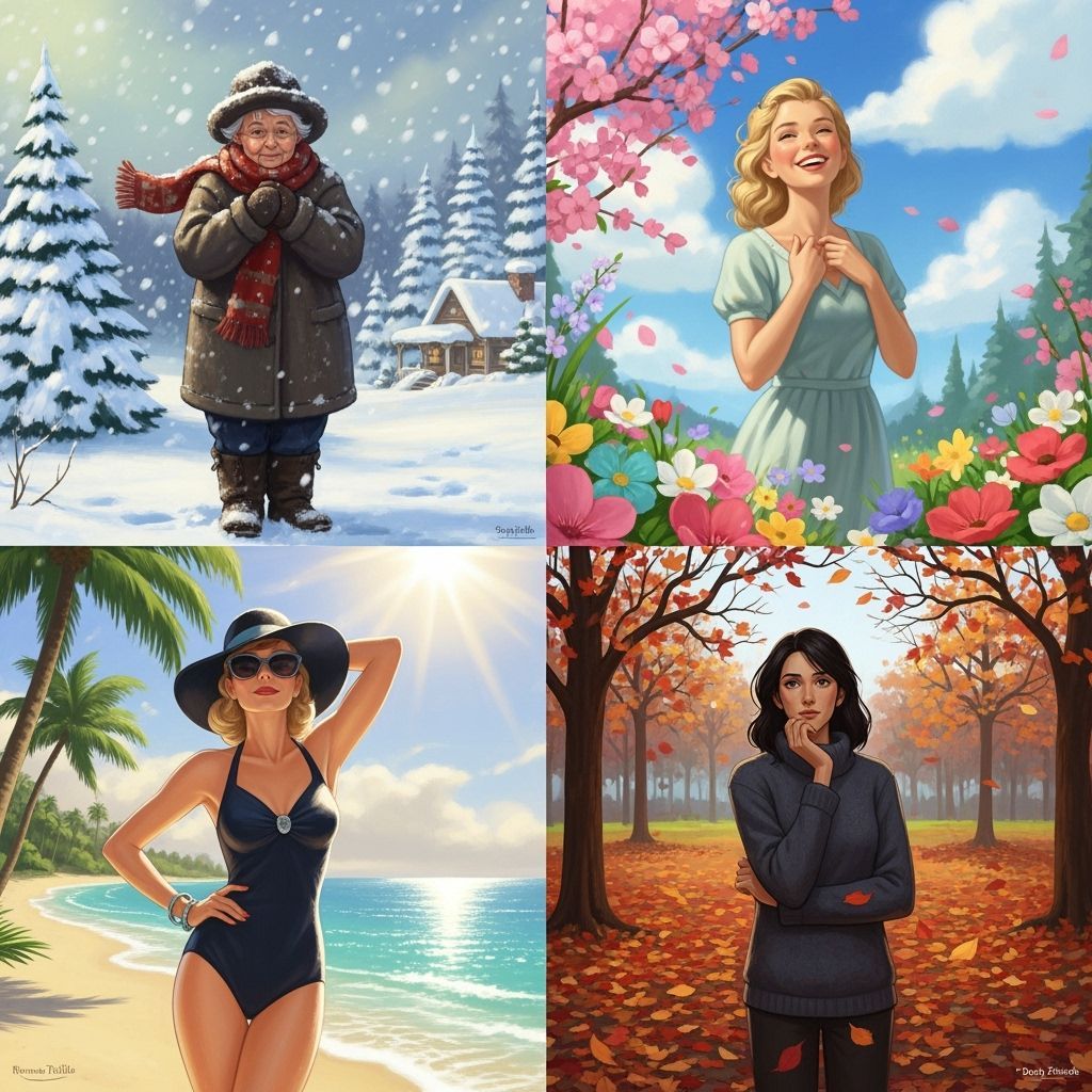 An image split into four panels. On the top left panel, Soph...