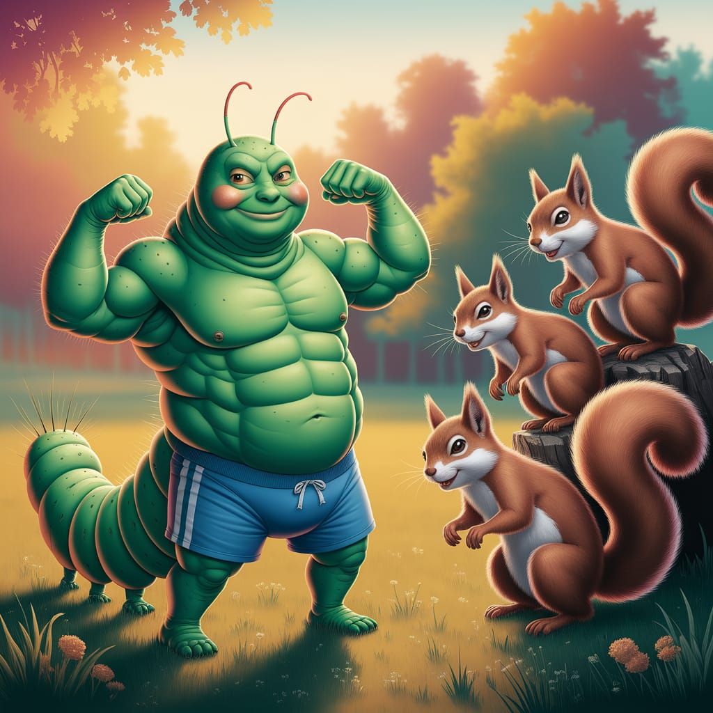 Beefy Excited Caterpillar