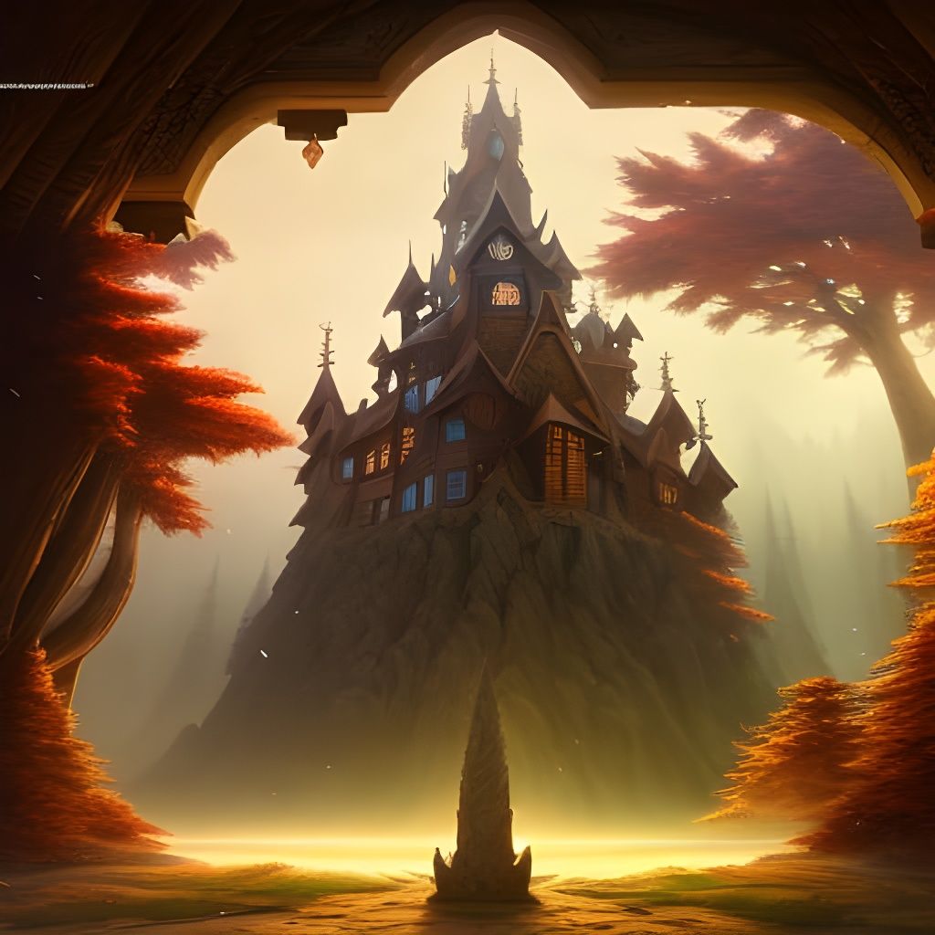 Wood palace