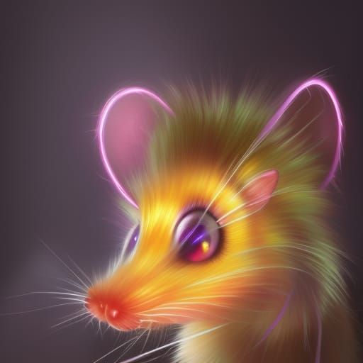 Steampunk Rodents with Electric Hair and Lightning