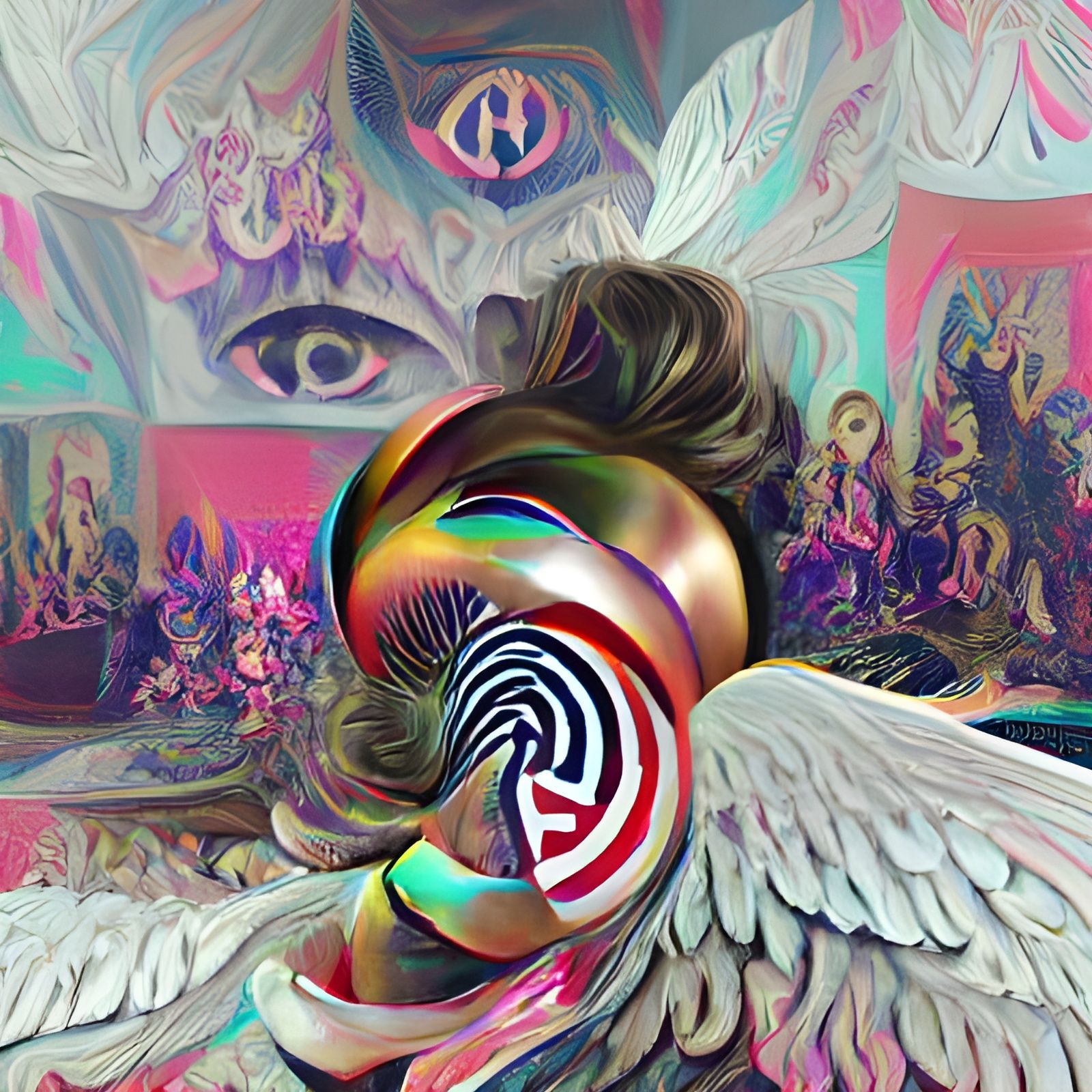 Psychedelic Maximalist Angel