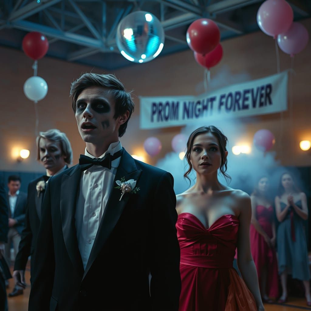 Haunted Prom Night: Zombie Students and Living Dates