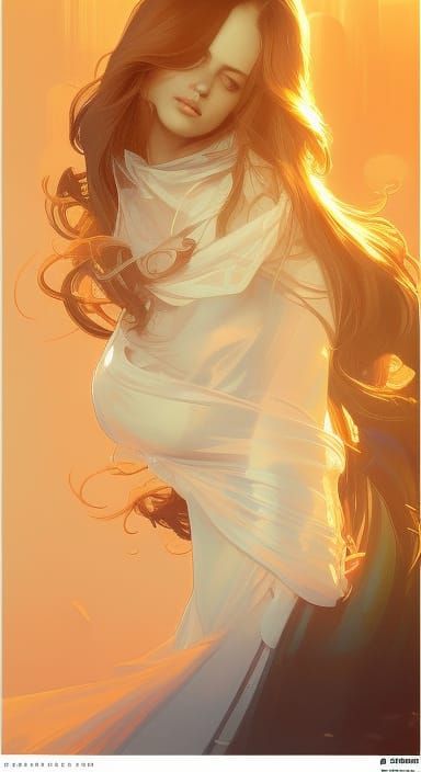 Detailed Portrait in Dynamic Lighting, Trending Artstation