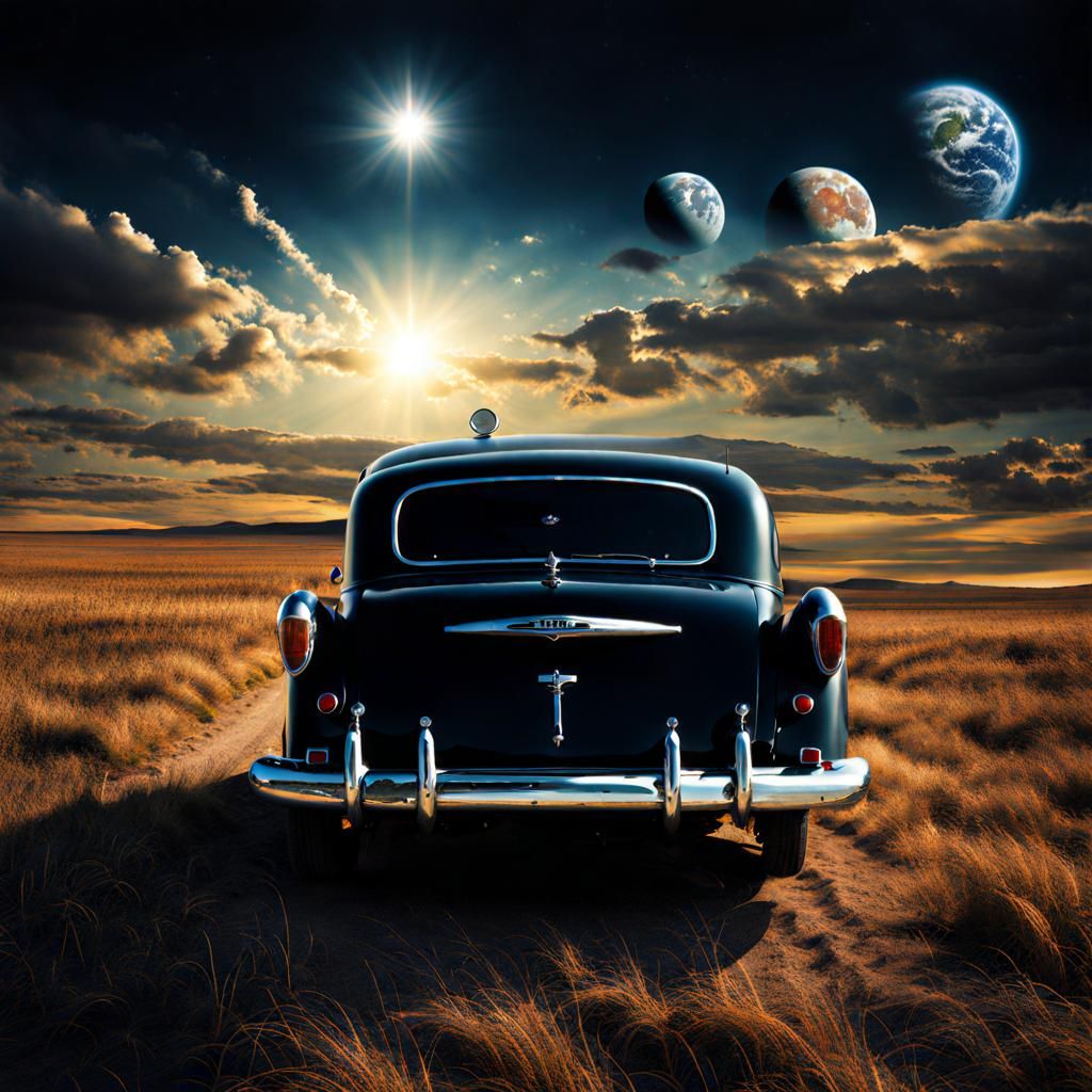 Surreal Depiction of God