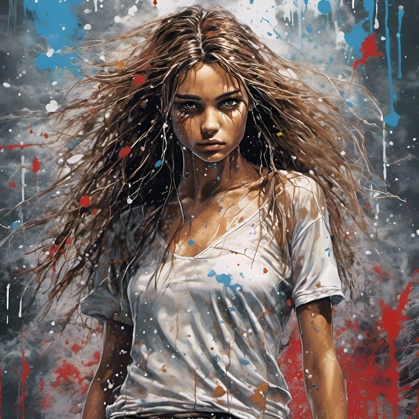 A beautiful mess.