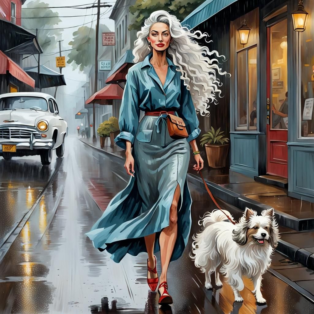 The rain doesn’t bother me anyway