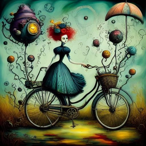 That's It! A Woman Needs a Bicycle!