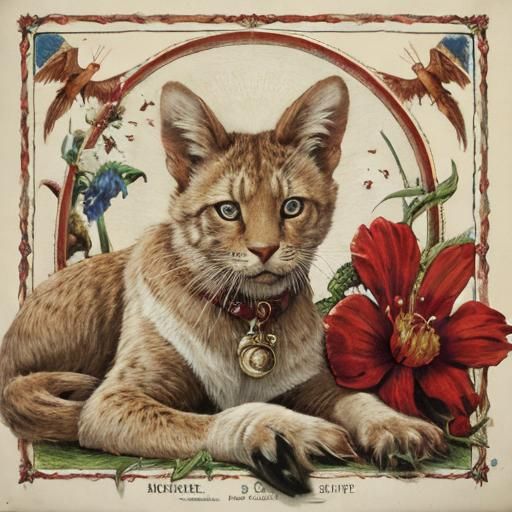 Detailed Needlepoint Canvas Close-Up