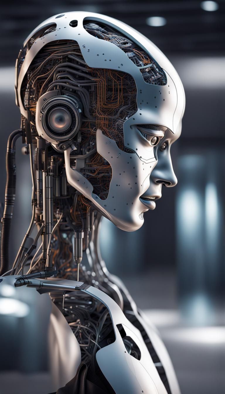 AI's Photorealistic Vision of Itself in Full Growth