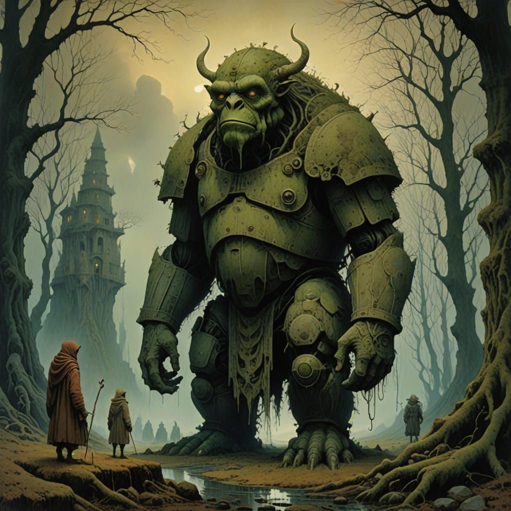 Ancient Guardian of the Misty Mountains