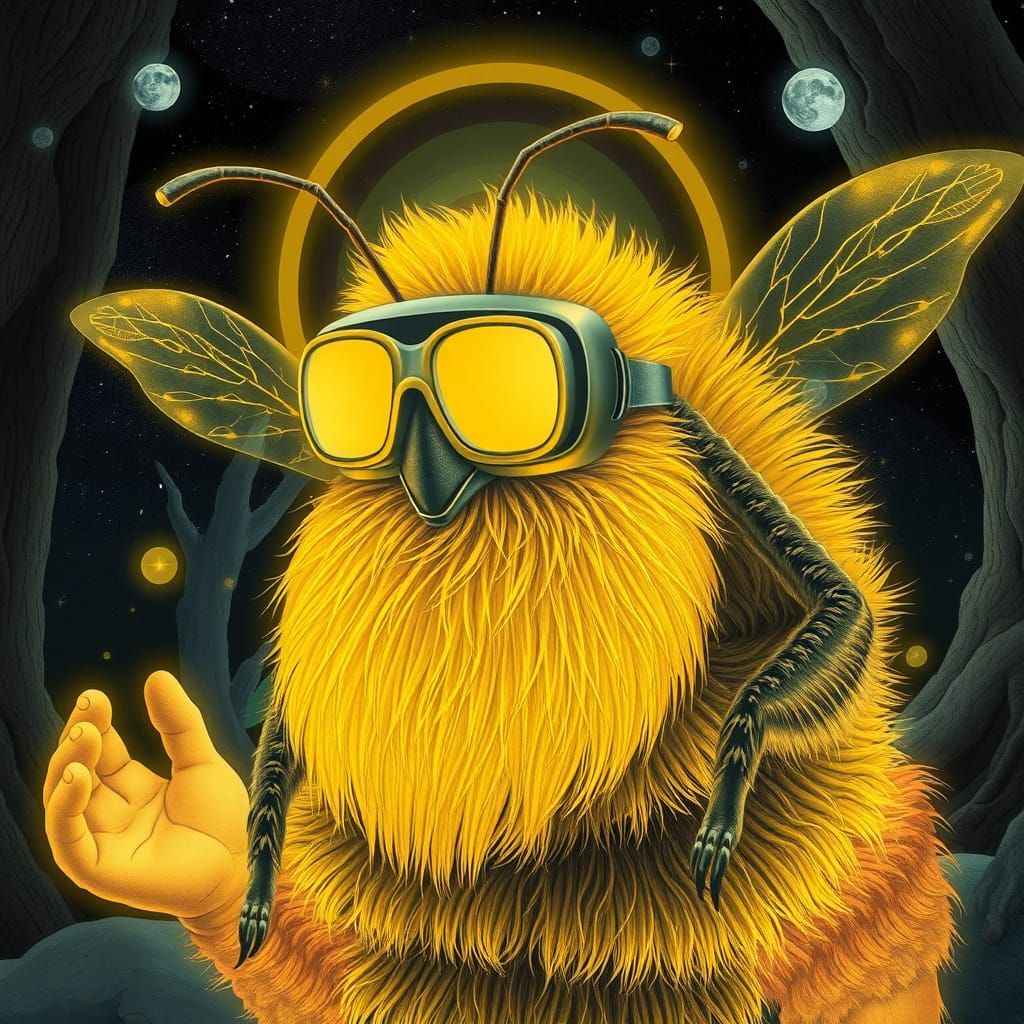 Bumble Stinky Ruminates On Getting X-Ray Goggles So He Can See The Real Gods in the Woodwork XIV