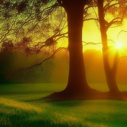 Early morning sunrise