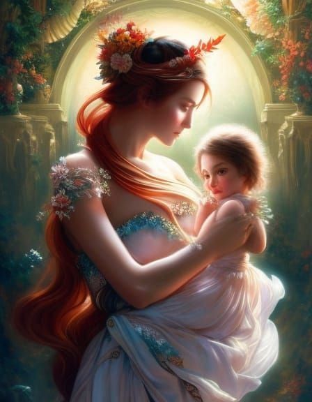 From my arms, into my heart