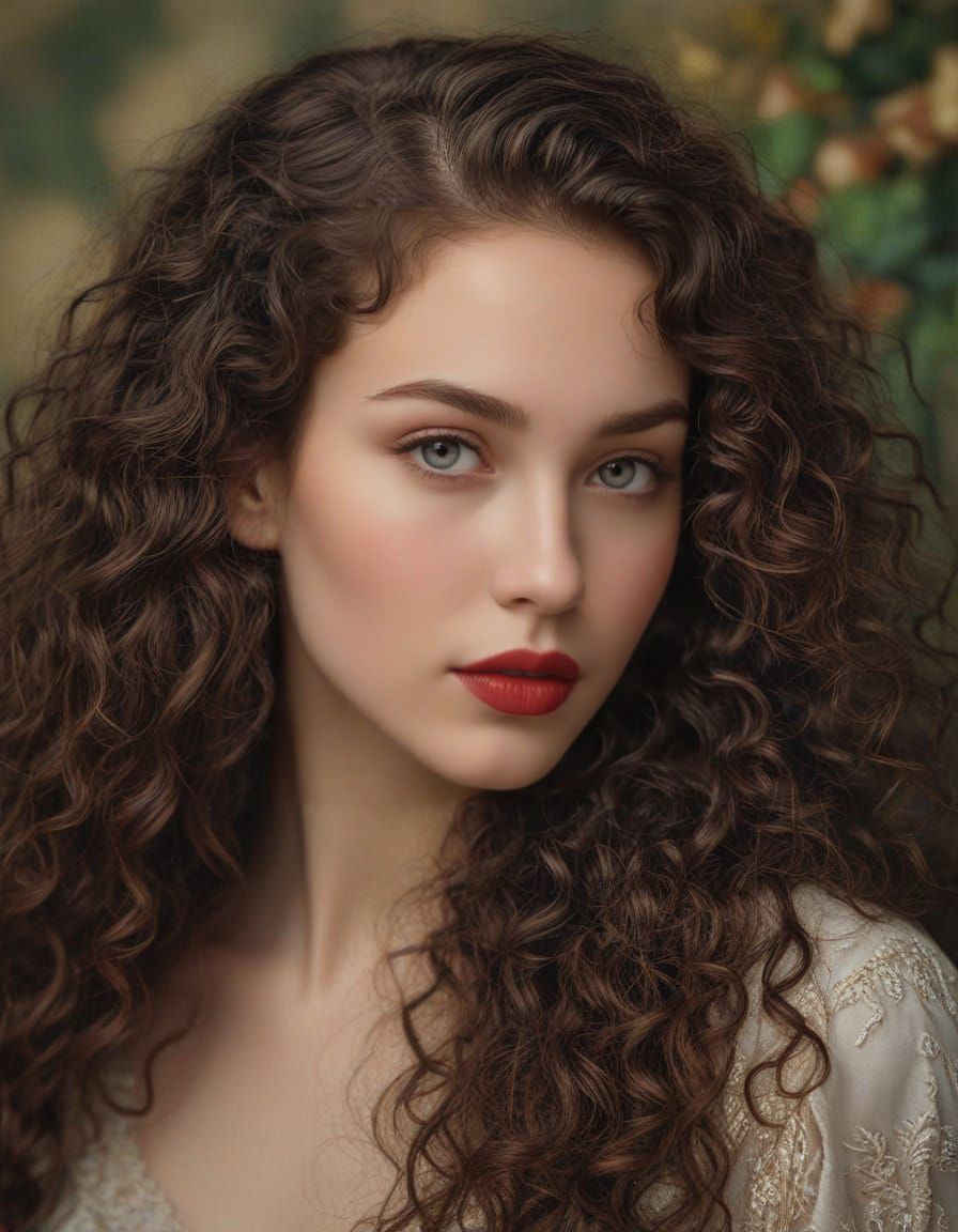 Angel of Elegance in a Cyberpunk Aesthetic