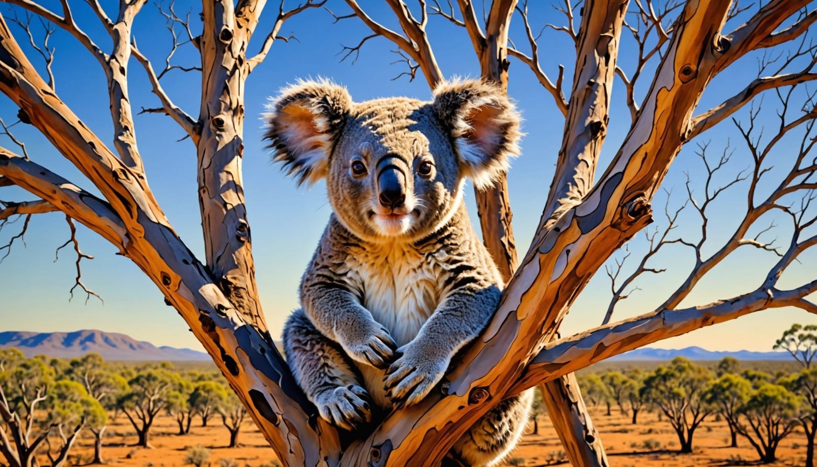 In the captivating world of Ronnie Landfield's outback maste...