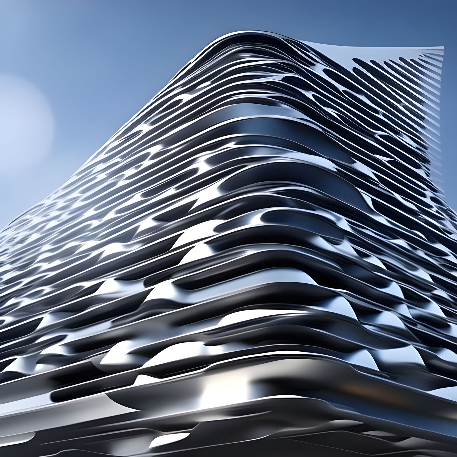 Futuristic Architecture: A Digital Masterpiece in Hyperreali...