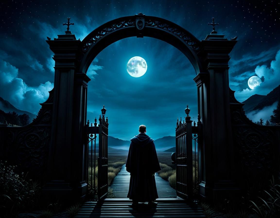 Gate to the Underworld: Matte Painting