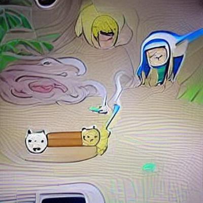 AI Generated Image from Empty Prompt