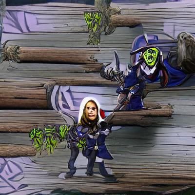 Sylvanas Windrunner and The Jailer