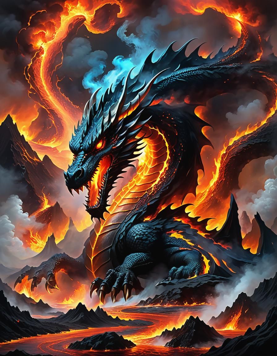 Dragon 🐲 Volcano