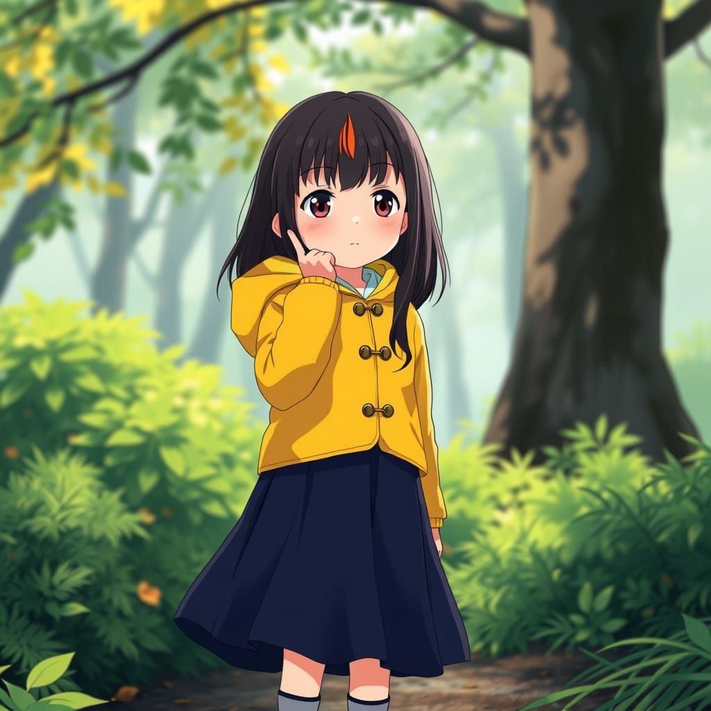 Hayami in Studio Ghibli Style