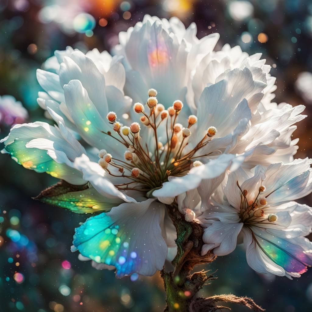 Iridescent Flowers