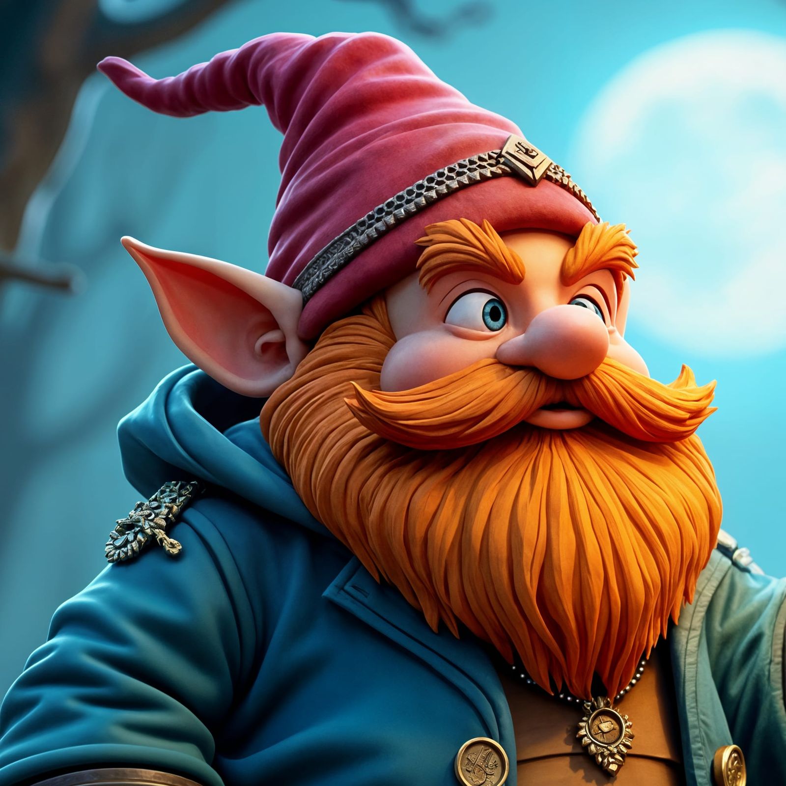 a Gnome Caricature