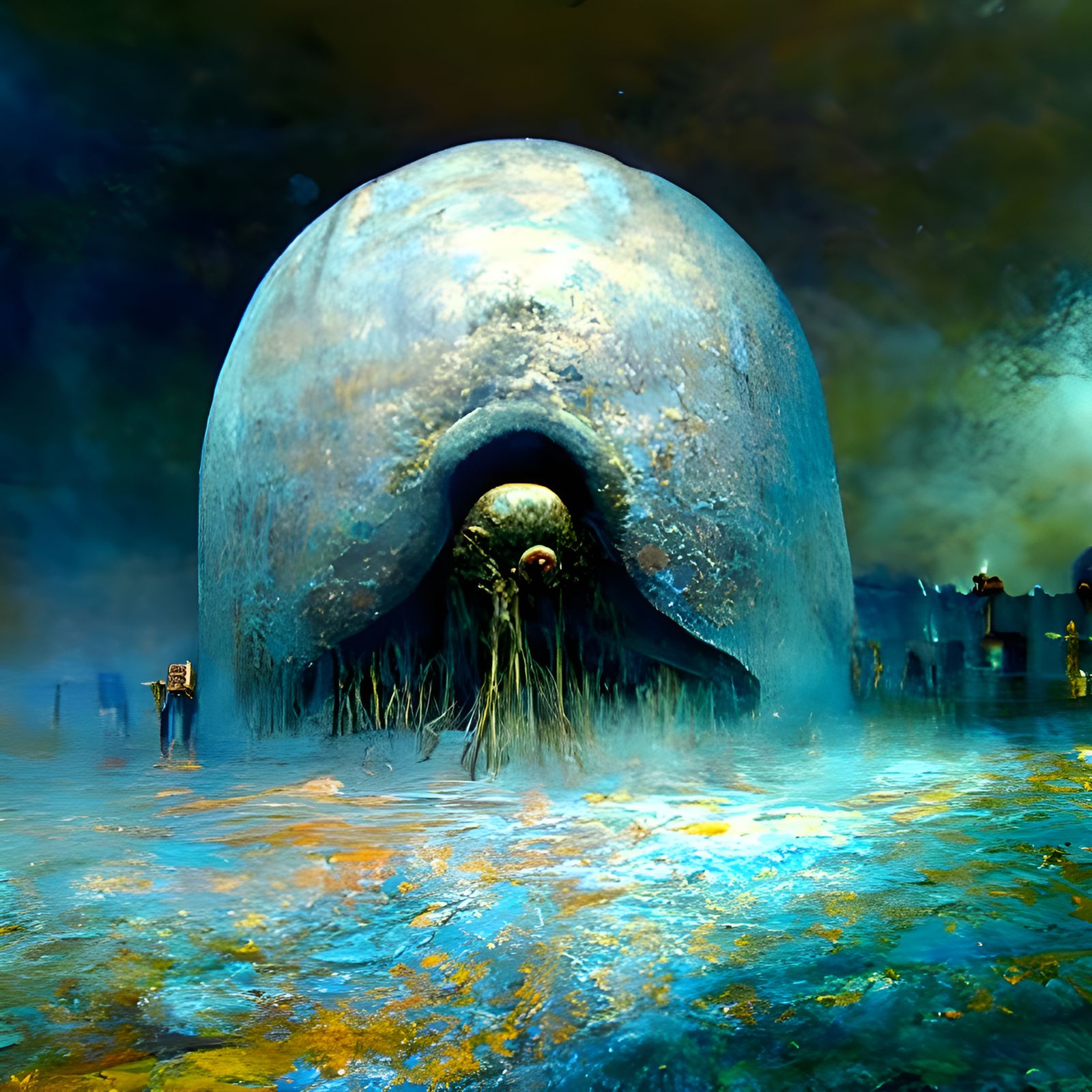 Lovecraftian Nightmare in Buenos Aires, Beksiński Horror