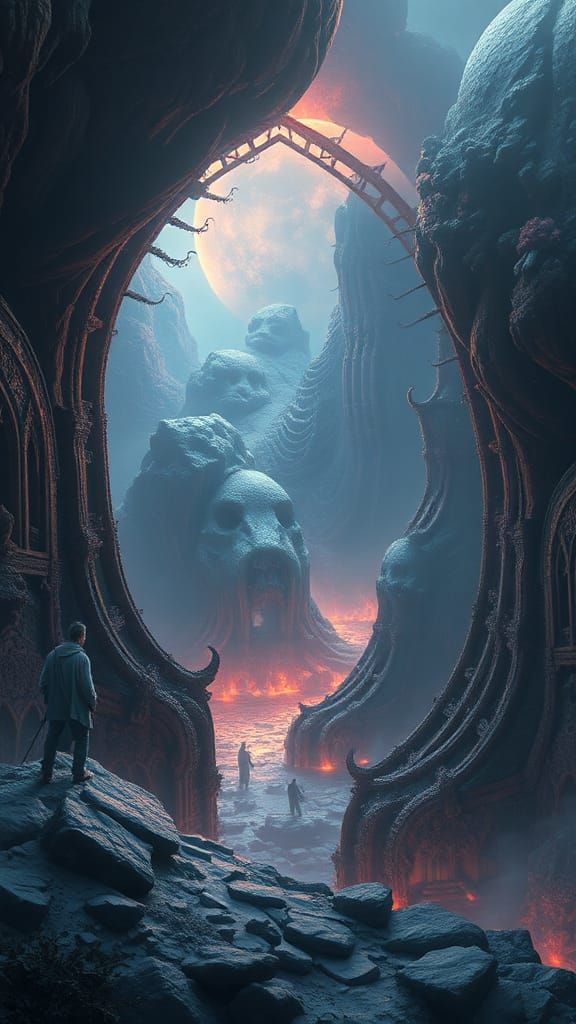 Epic Dramatic Digital Matte Painting