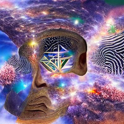 Abstract Sixth Dimension of Consciousness