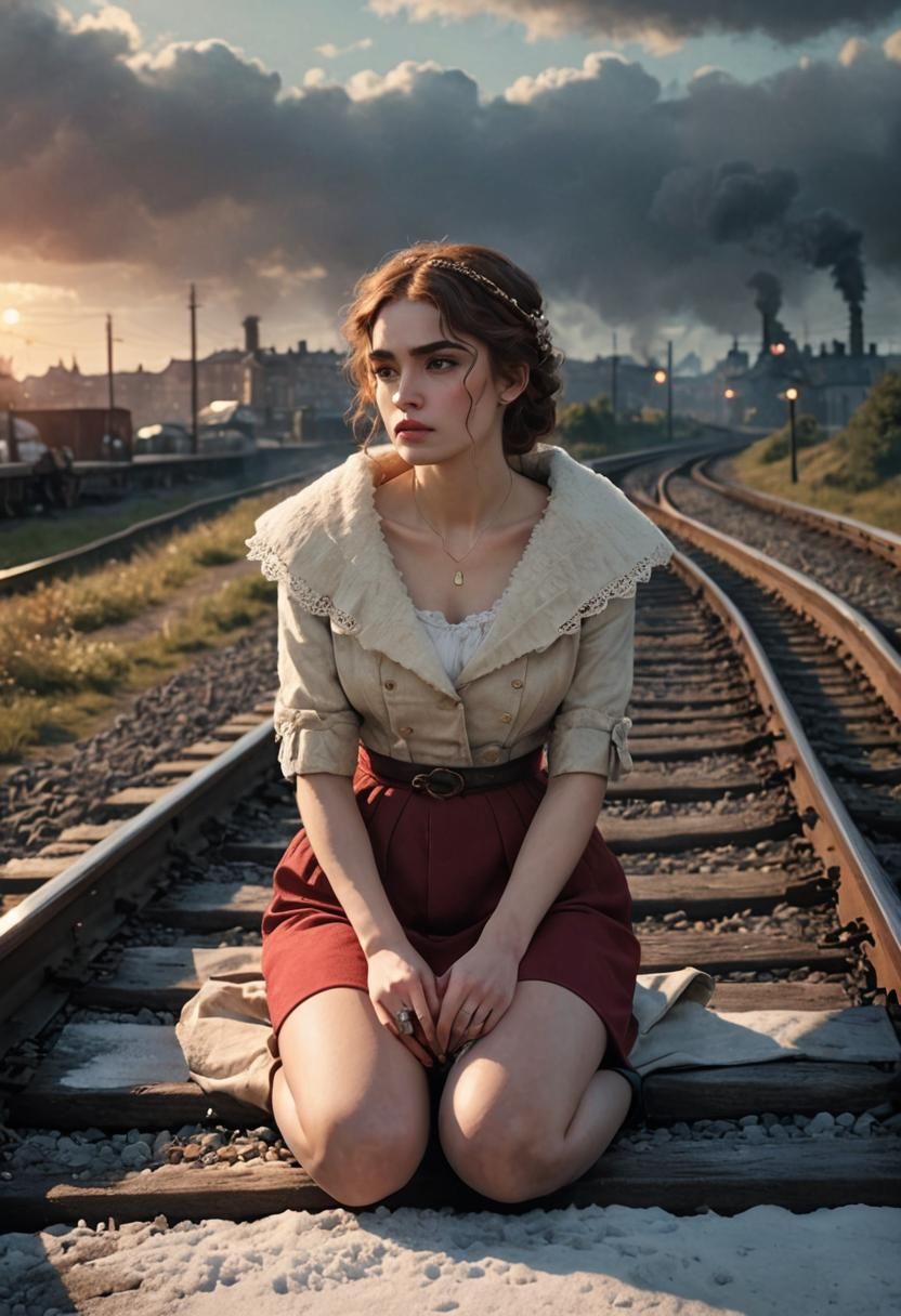 Girl by Rails: An Anna Karenina Scene