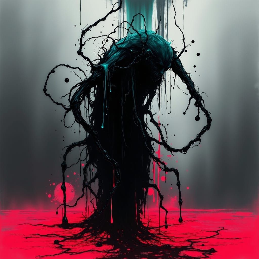 <lora:Twisted Ink v2:1.0>  figure rendered red