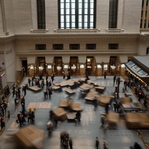 New York Stock Exchange Floor in Unreal Engine
