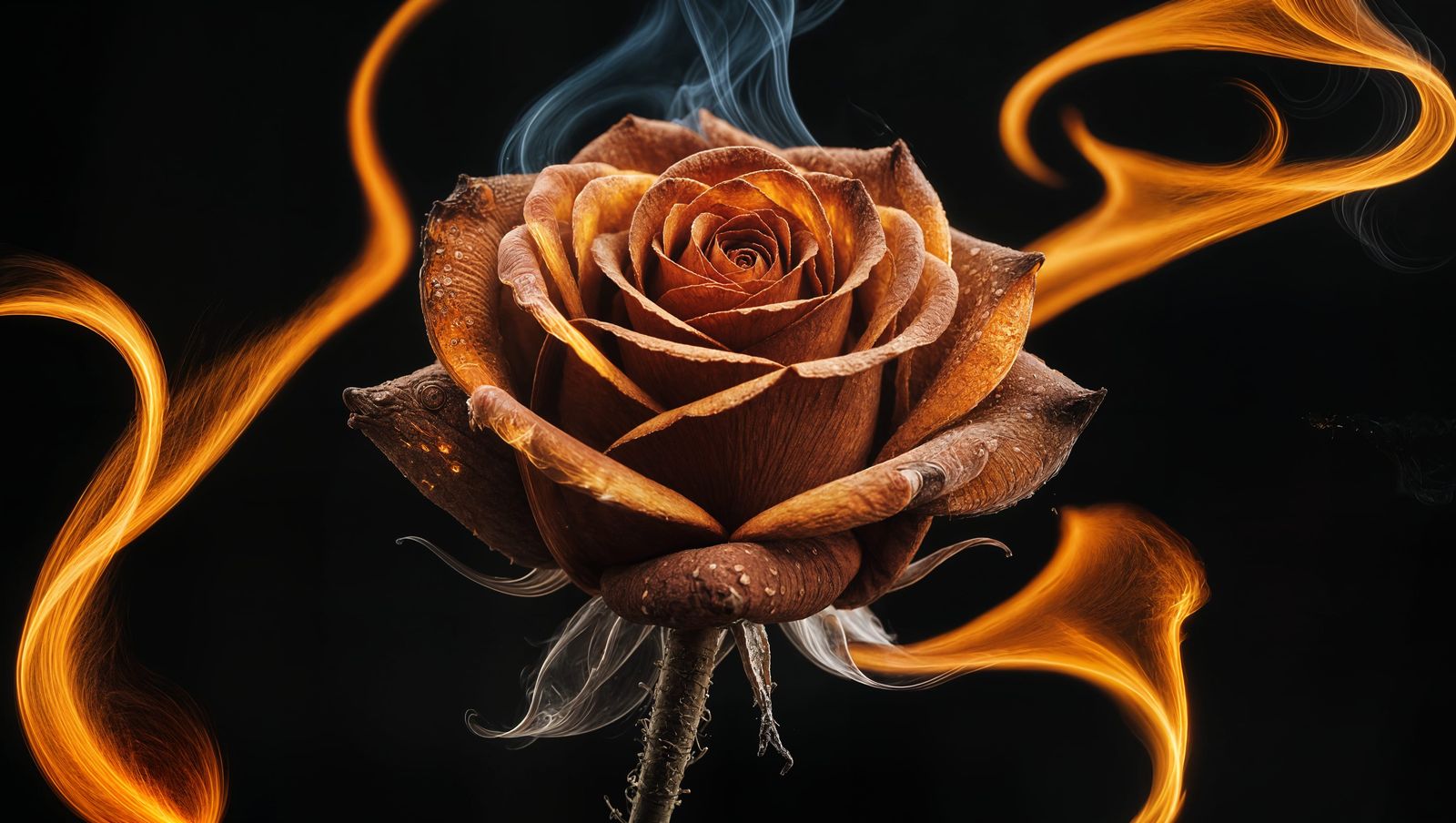 Burning Rose