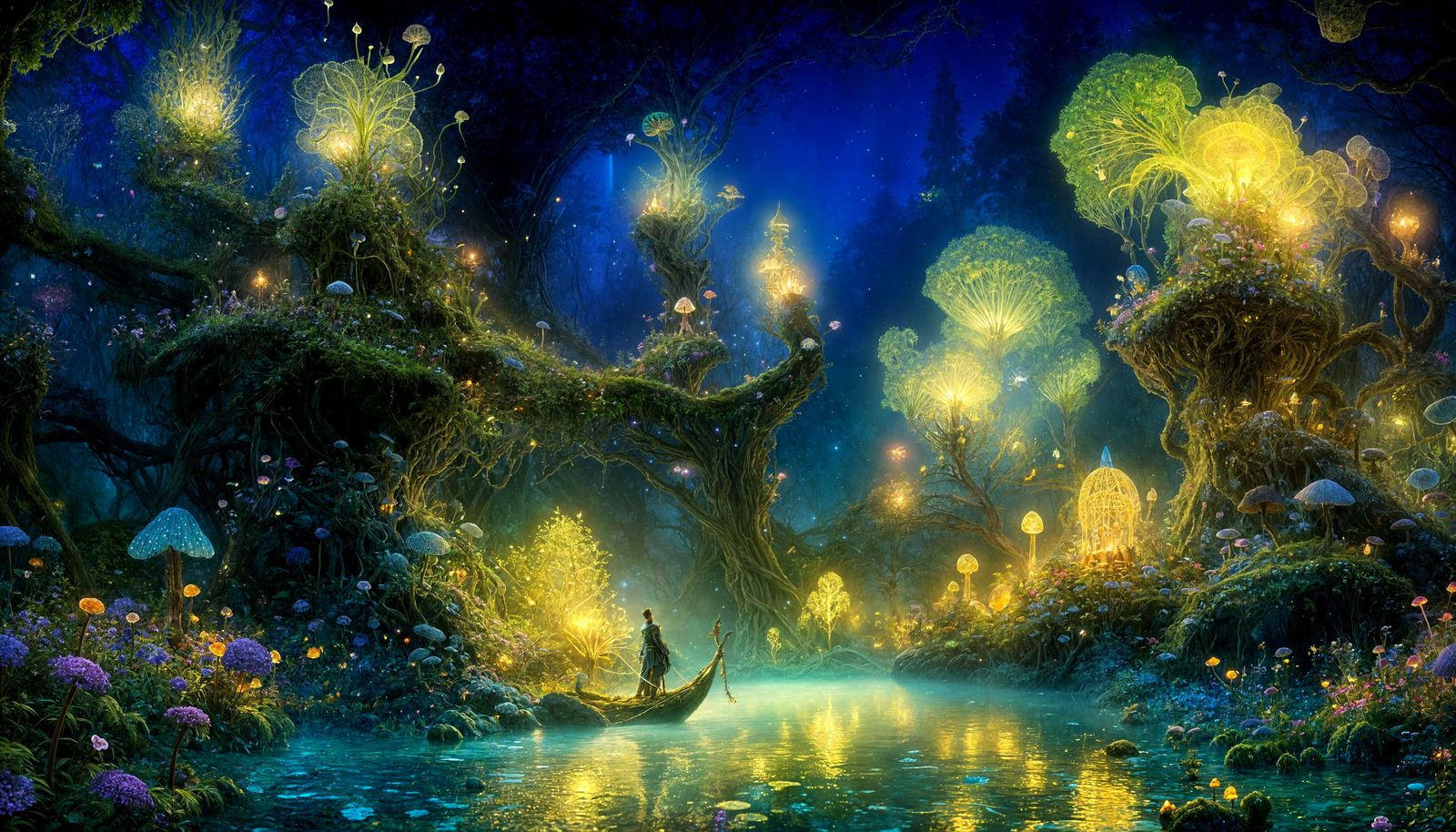 Through an underworld