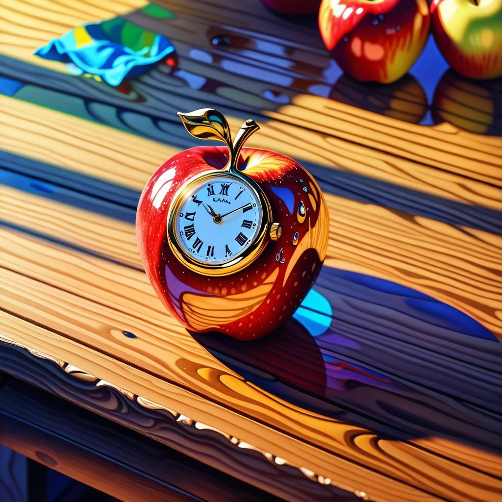 Apple Watch Still Life in Fauvist Colors