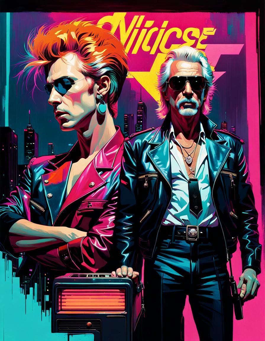 Dreamy Surreal Miami Vice Digital Art