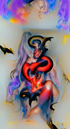 AI's Interpretation of Divine Demon