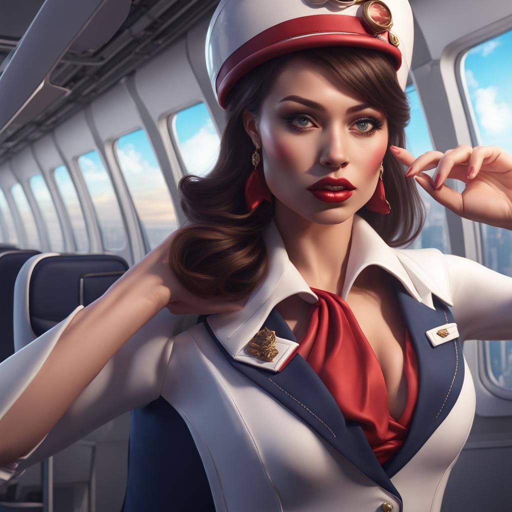 flight attendant