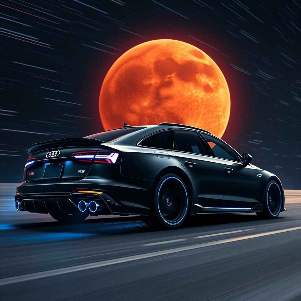 Audi RS6 Intergalactic Journey to Mars