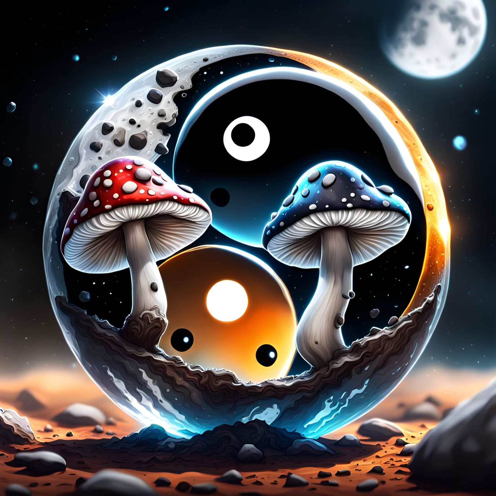 Yin Yang Shrooms