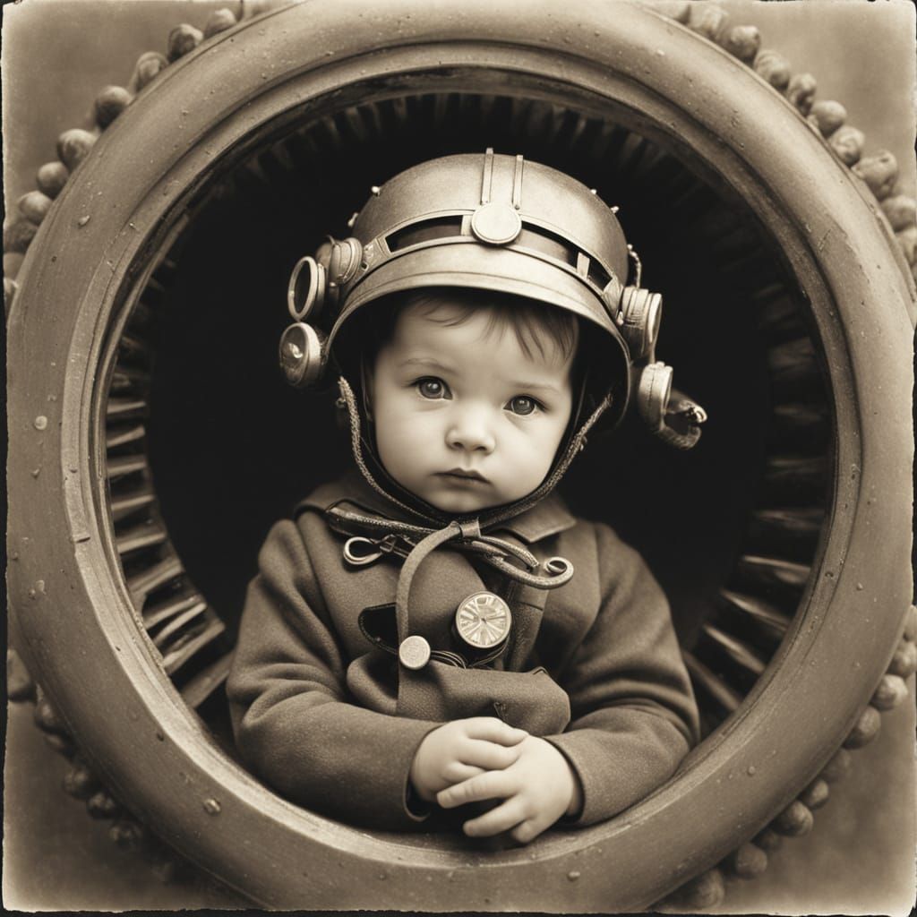 Vintage Dieselpunk Aesthetic