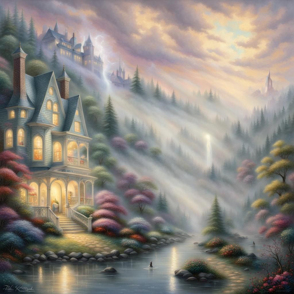 Old Hollywood Stars in Ethereal Fantasy Style