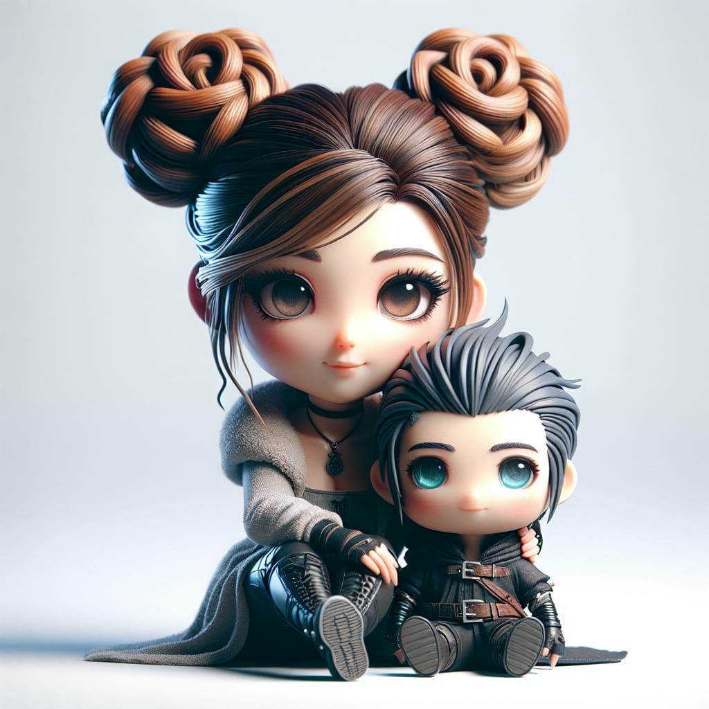 Princess Leia with Ben Solo