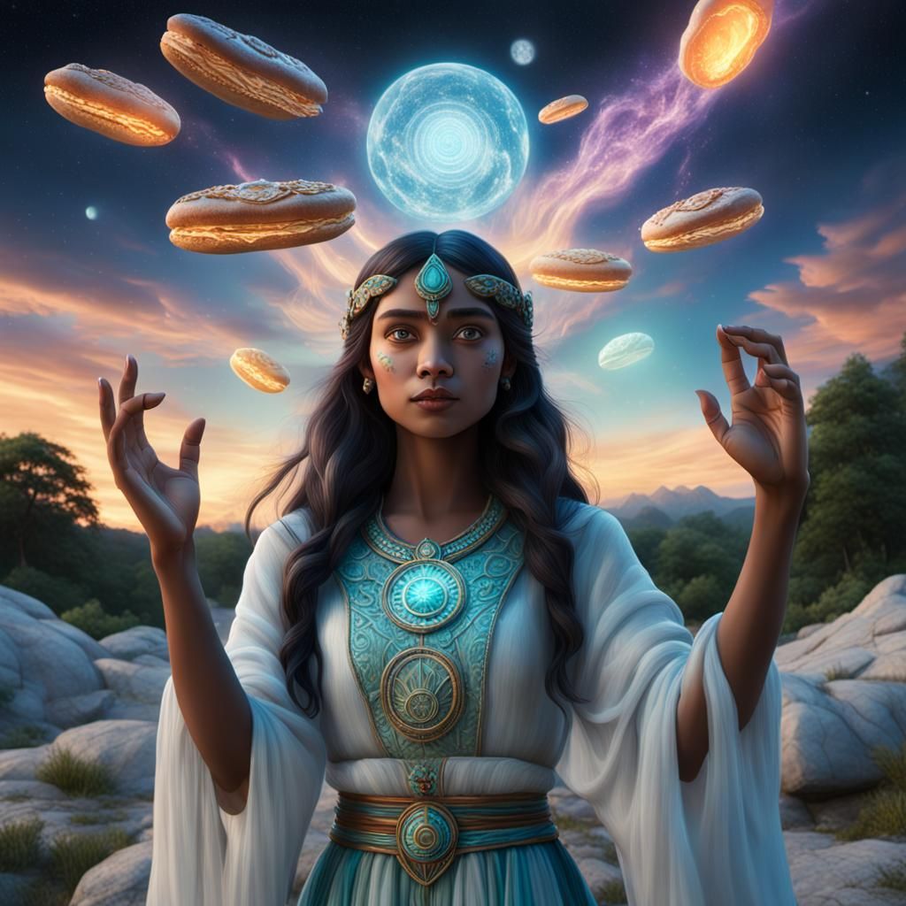 Magie blanche sorciere amérindienne chamanne, magicienne rel...