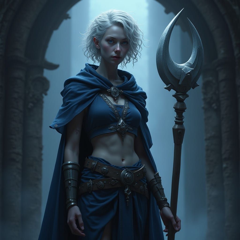 Menzoberranzan Priestess of Selune in Twilight