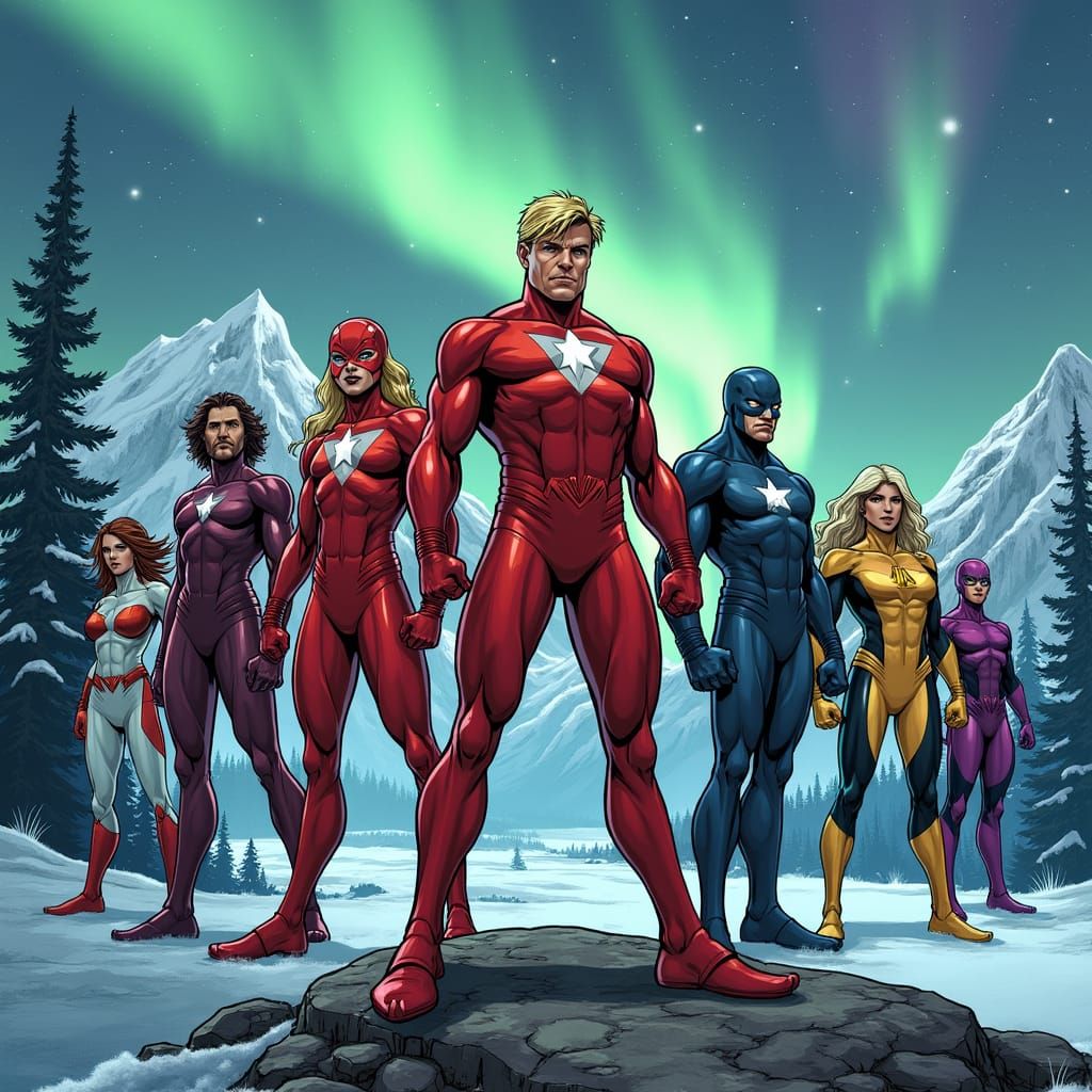 Canadian Heroes Unite in Marvel's Alpha Flight